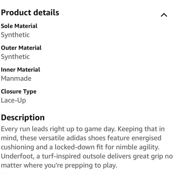 Adidas Edge Gameday‎ blue running shoes - Picture 9 of 9